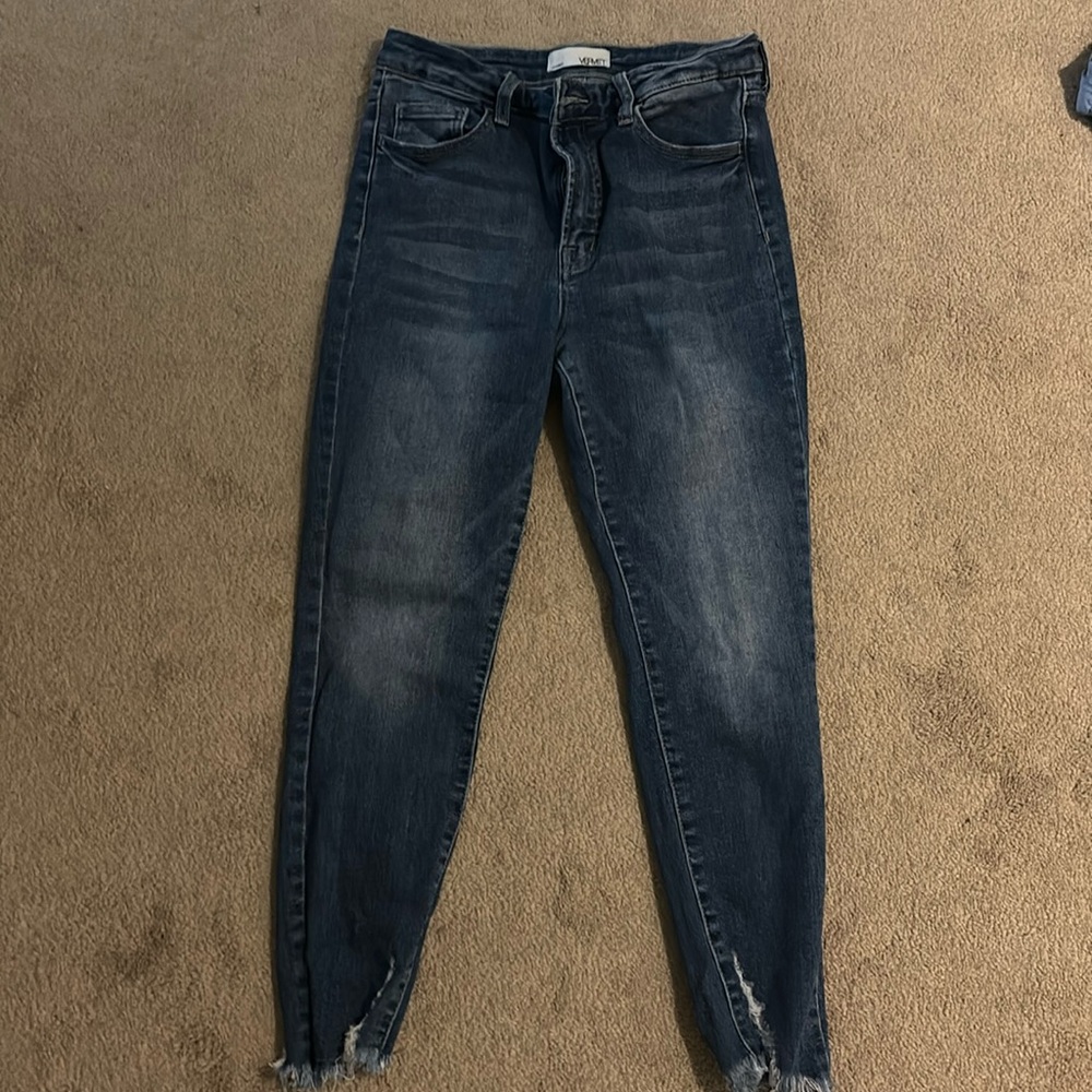 Vervet high rise skinny ankle jeans